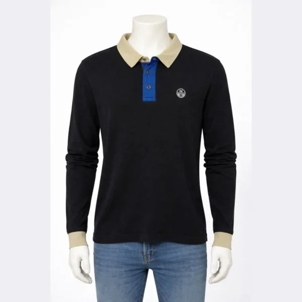 NORTH SAILS Men’s Long Sleeve Polo Shirt
