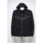 Nike men’s full-zip hoodie for men in black