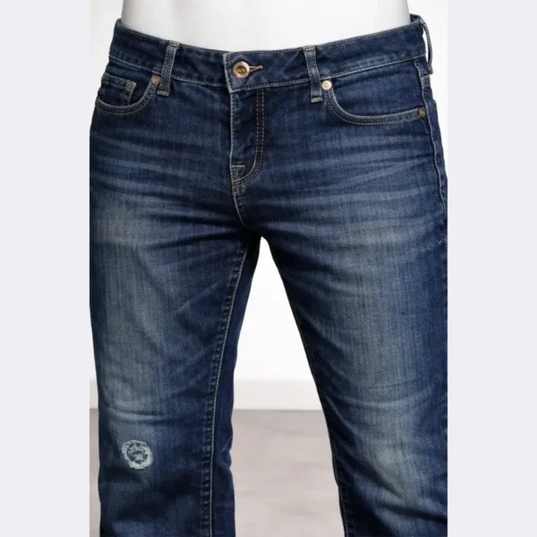 GUESS Dark Blue Denim Jeans - Waist 38 - Image 3