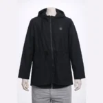 Volcom Black Hooded Zip Jacket