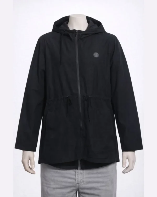 Volcom Black Hooded Zip Jacket