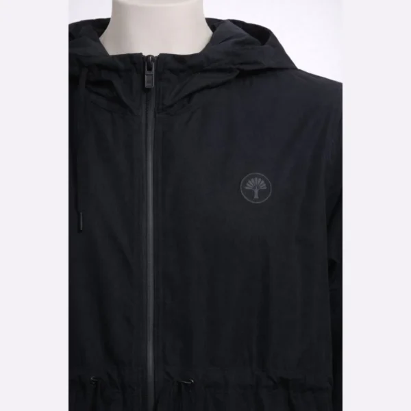 Volcom Black Hooded Zip Jacket - Image 3
