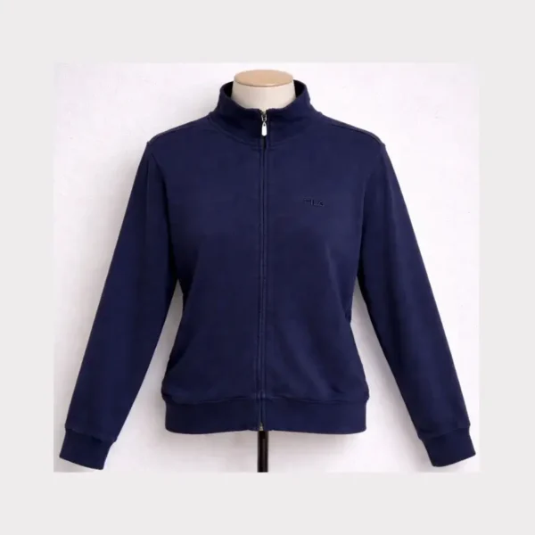 FILA Men's Full Zip Blue Jacket