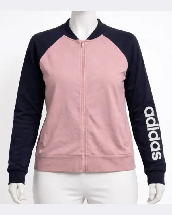 ADIDAS Women's Track Suit Zip-Up Top