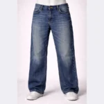 GIORGIO ARMANI Straight leg baggy jeans