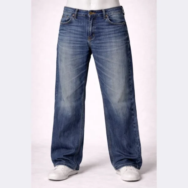 GIORGIO ARMANI Straight leg baggy jeans
