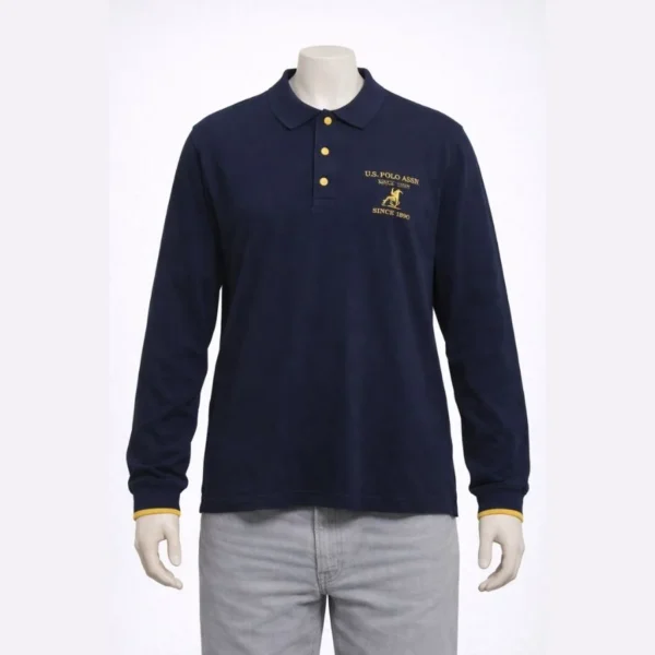 U.S. Grand Polo long sleeve polo shirt