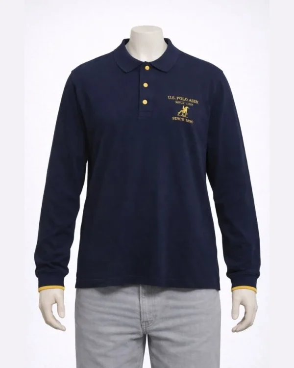 U.S. Grand Polo long sleeve polo shirt