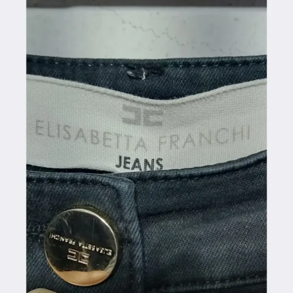 ELISABETTA FRANCHI Slim Fit Jeans - Waist 26 - Image 4