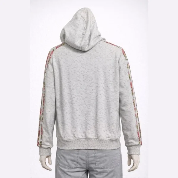 Adidas women’s floral zip hoodie - Image 2