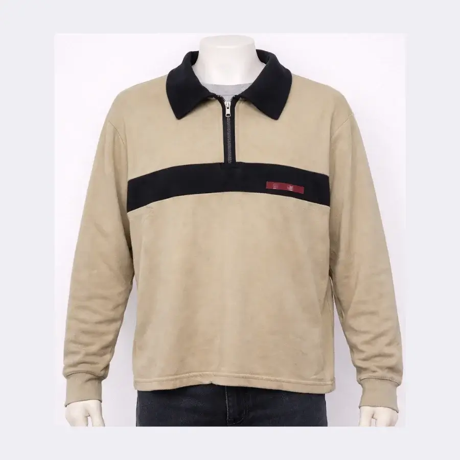 H1432 (1) PARADA Half Zip Shirt for Men