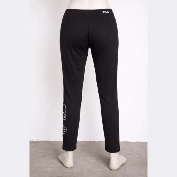 FILA Black Leggings With Logo - Size 32 - Image 2