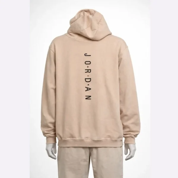 Jordan Beige Hoodie - Image 2