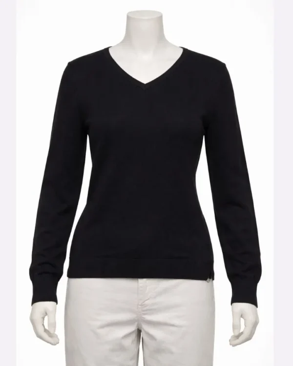 LIU JO Women’s Black Knit Top