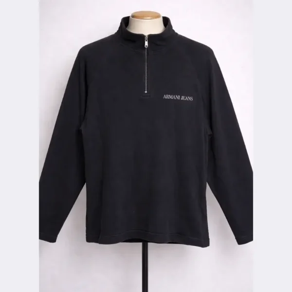 ARMANI JEANS Half Zip Shirt