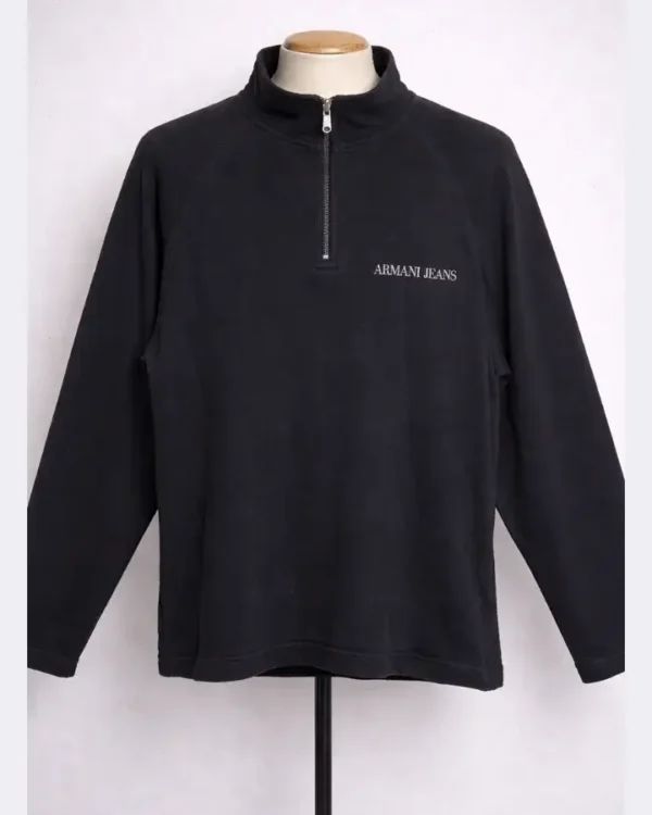 ARMANI JEANS Half Zip Shirt