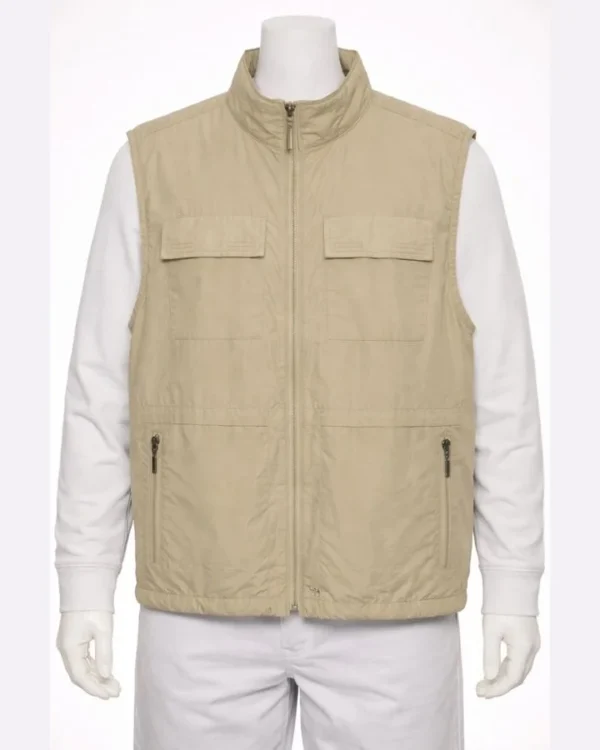 Camel Collection sleeveless vest