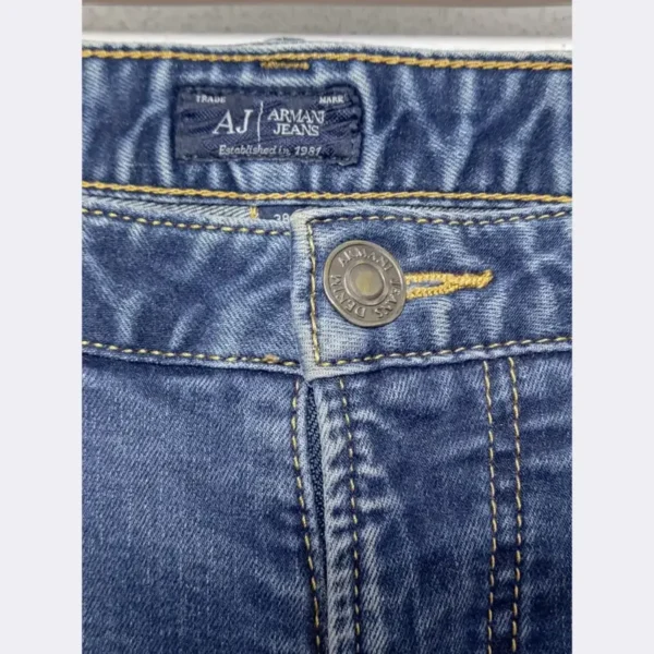 ARMANI Men's Casual Wear Jeans - Size Large - Image 4