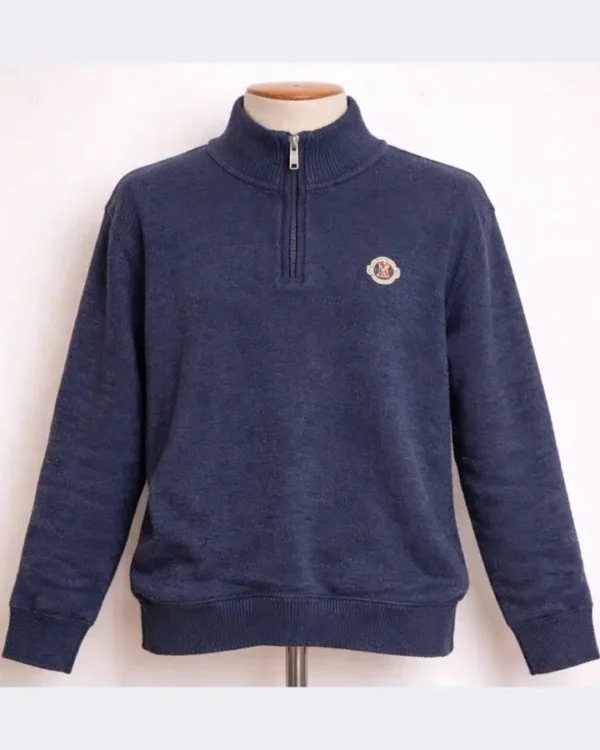MONCLER Half Zip Sweater