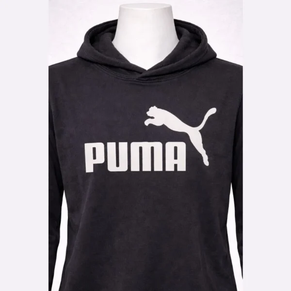 Puma Black Hooded Maxi - Image 2