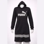 Puma Black Hooded Maxi