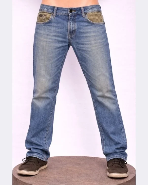 GUCCI Blue Denim Jeans Pant