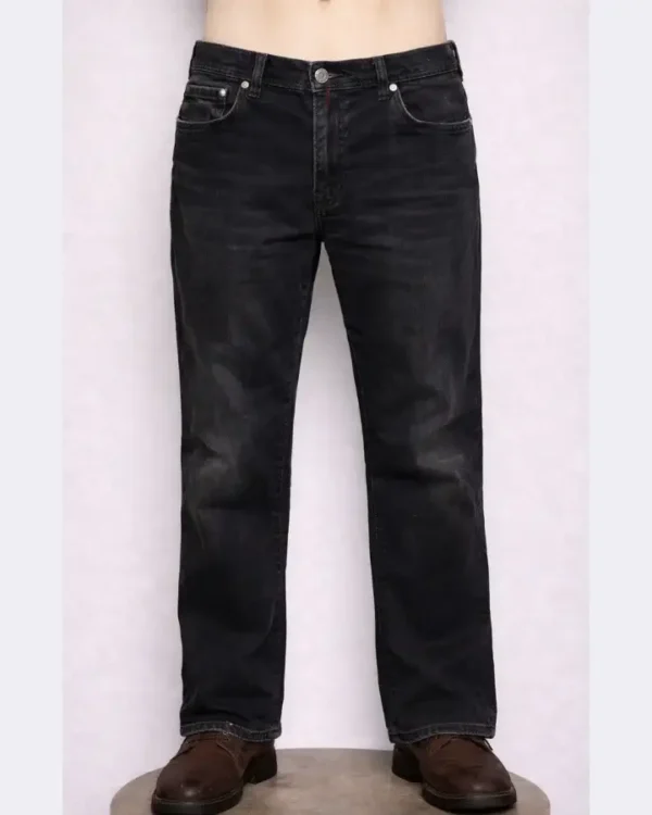 PIERRE Cardin Black Jeans Pant