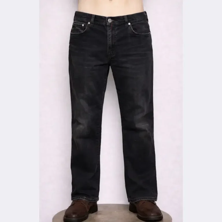 PIERRE Cardin Black Jeans Pant