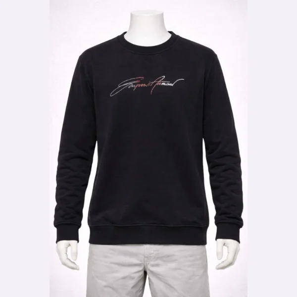 Armani Black Sweatshirt