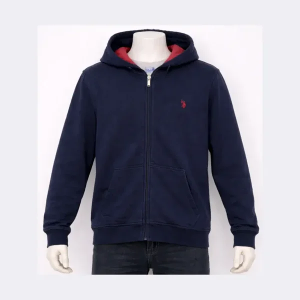 POLO Full Zip Fleece Hoodie