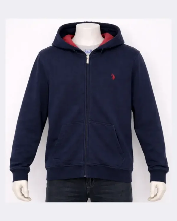 POLO Full Zip Fleece Hoodie