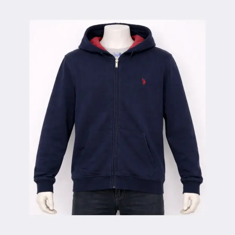 POLO Full Zip Fleece Hoodie