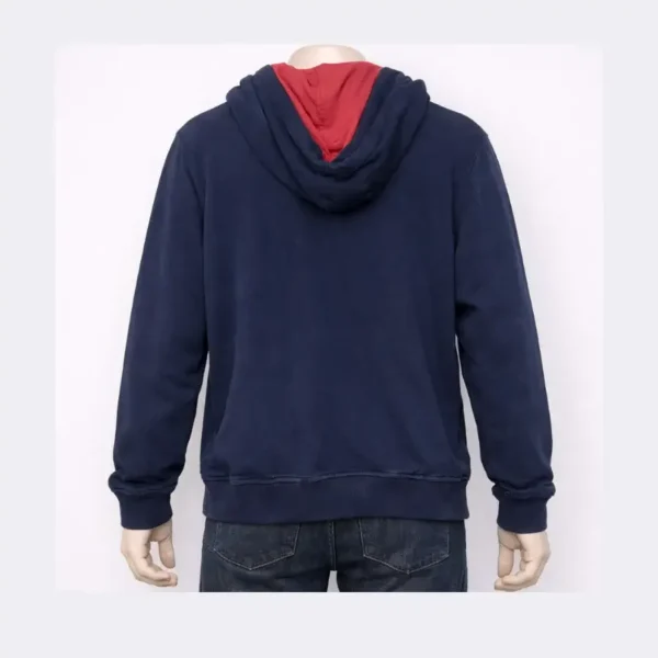 POLO Full Zip Fleece Hoodie - Size Large - Image 2