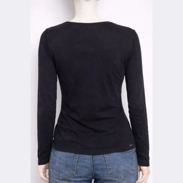 ARMANI Women's Long Sleeve Wrap Blouse - Size Small - Image 2