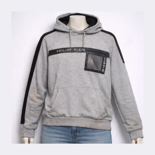 Philipp Plein Man's Kangaroo Pocket Hoodie