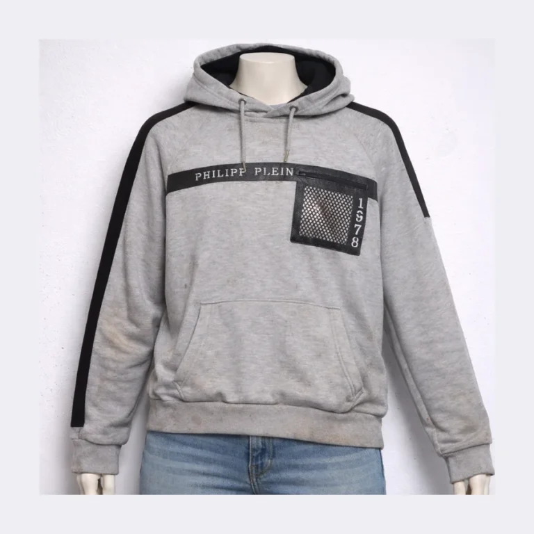 Philipp Plein Man's Kangaroo Pocket Hoodie
