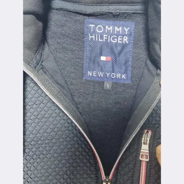 TOMMY Full-Zip Hooded Jacket -Size Small - Image 4