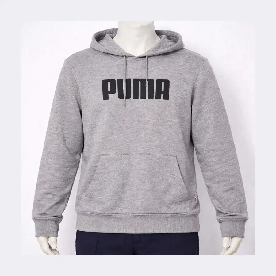 S4122 (4) PUMA Sweatshirt Grey Hoodie
