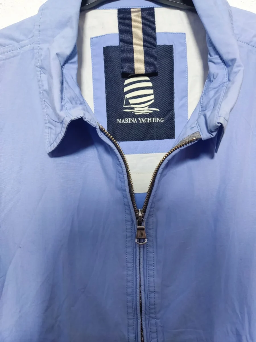 MARINA YATCHING Blue Jacket - Size Medium - Image 4