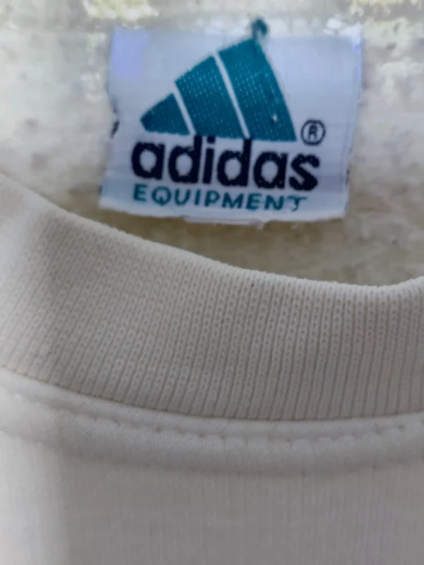 ADIDAS Men's Crewneck Sweatshirt - Size Medium - Image 4