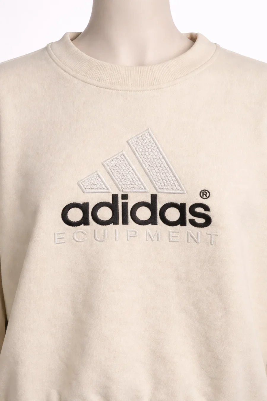 ADIDAS Men's Crewneck Sweatshirt - Size Medium - Image 3