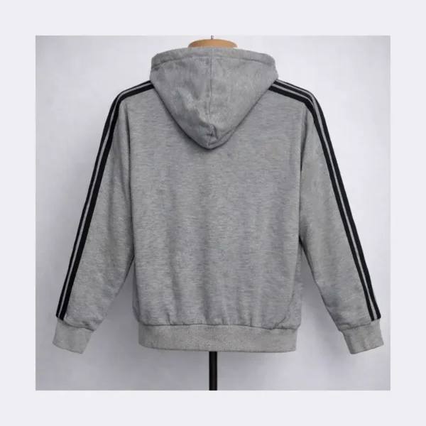 ADIDAS Zipper Sweater Hoodie - Size Small - Image 2