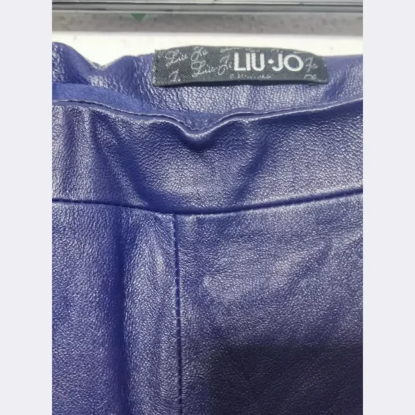 LIU JO Women's Blue Pant - Waist Size 42 - Image 4