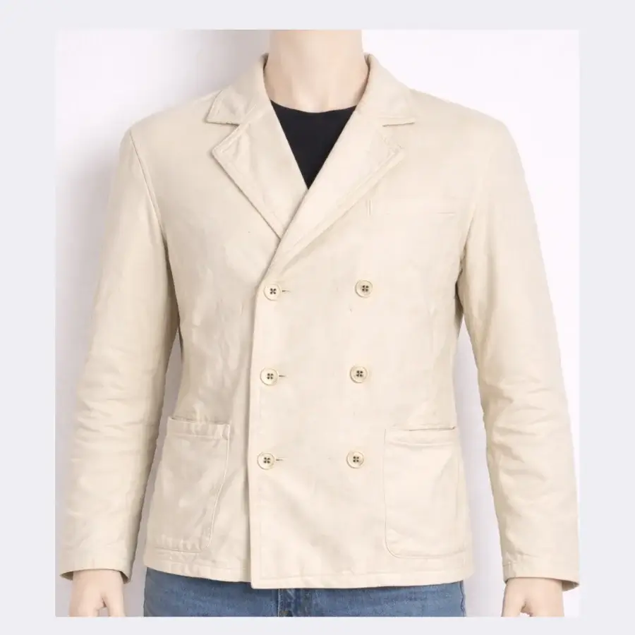 T3142 (1) ARMANI White Blazer for Men