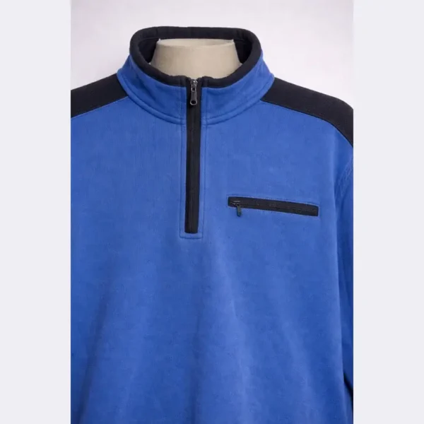 BUGATTI Half Zip Troyer for Men - Size XL - Image 3