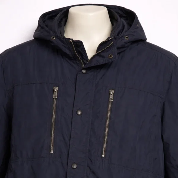 GEOX Men's Jacket with Hoodie - Size Large - Image 3