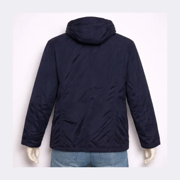 GEOX Men's Jacket with Hoodie - Size Large - Image 2