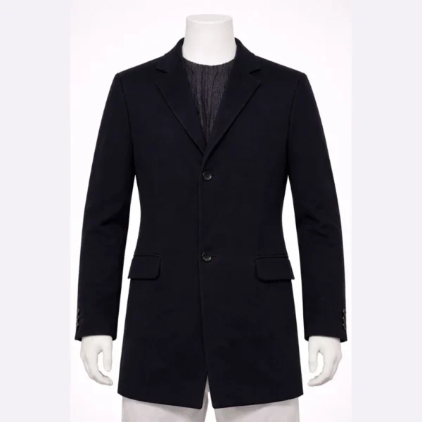 Calvin Klein Black Long Coat