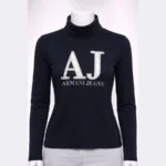 ARMANI JEANS Women’s High Neck Sweater