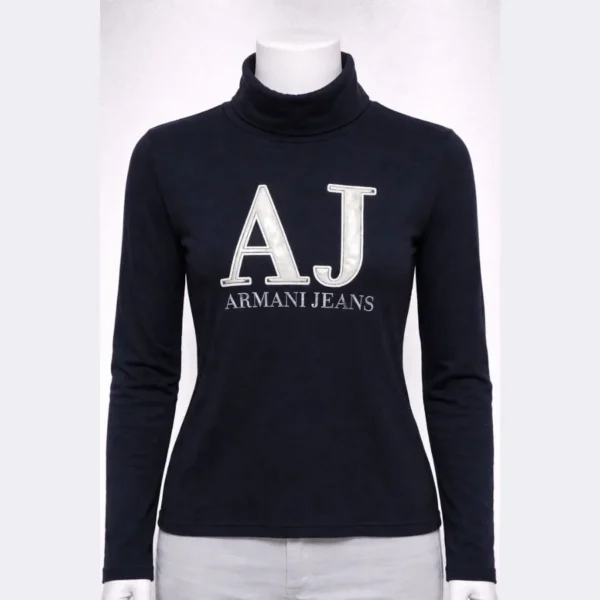 ARMANI JEANS Women’s High Neck Sweater
